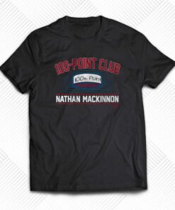 Nathan Mackinnon 100-point Club T-shirt Nathan Mackinnon 100-point Club T-shirt