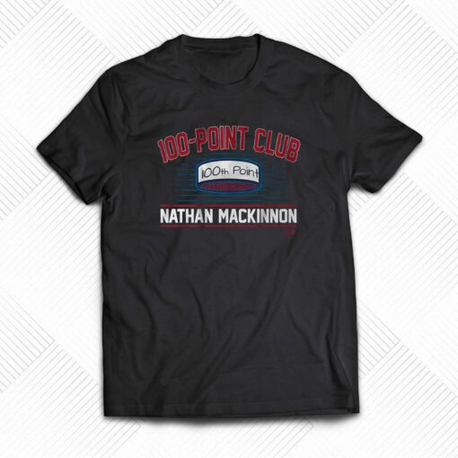 Nathan Mackinnon 100-point Club T-shirt