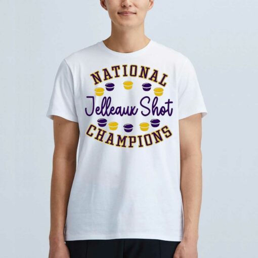 National Champions Jelleaux Shot Shirt