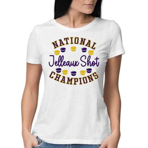 National Champions Jelleaux Shot Shirt