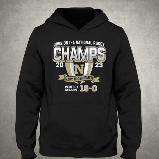 Navy Midshipmen 2023 Ncaa Men’s Rugby National Champions T-shirt