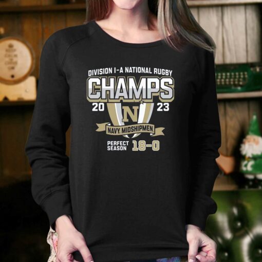 Navy Midshipmen 2023 Ncaa Men’s Rugby National Champions T-shirt