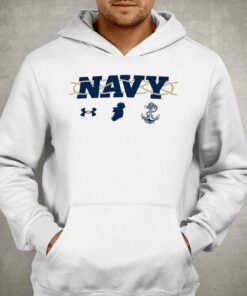 Navy Midshipmen Under Armour 2023 Aer Lingus College Football Classic Celtic Knot T shirt 3
