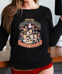 Nba Final Champions Denver Nuggets Team Cartoon 2023 Shirt
