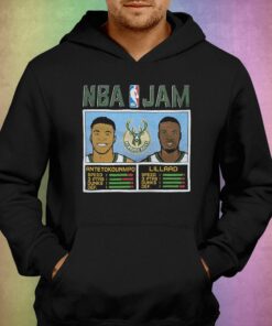 Nba Jam Bucks Antetokounmpo And Lillard Shirt 2 Nba Jam Bucks Antetokounmpo And Lillard Shirt 3 1