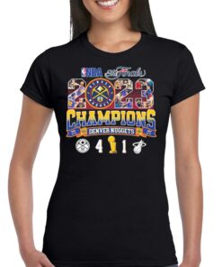 Nba The Finals 2023 Champions Denver Nuggets 4-1 Miami Heat Shirt