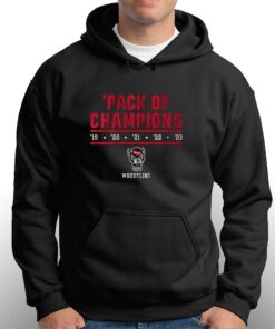 Nc State Wrestling 2023 Pack Of Champions T-shirt 2 Nc State Wrestling 2023 Pack Of Champions T shirt 3 1
