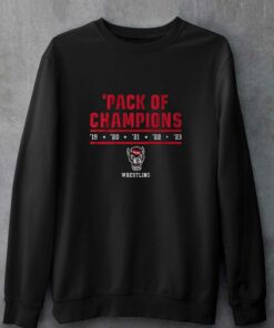 Nc State Wrestling 2023 Pack Of Champions T-shirt 3 Nc State Wrestling 2023 Pack Of Champions T shirt 4 1