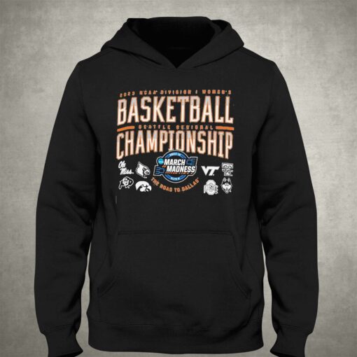 Ncaa Di Womens Basketball Seattle Regional 2023 Shirt