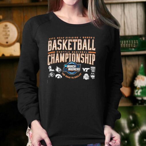 Ncaa Di Womens Basketball Seattle Regional 2023 Shirt