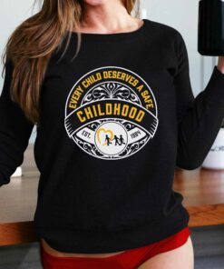 Ncmec Every Child Deserves A Safe Childhood Charity T-shirt