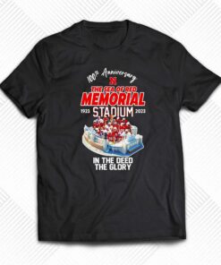 Nebraska Cornhuskers 100th Anniversary 1923 2023 The Sea Of Red Memorial Stadium Shirt Nebraska Cornhuskers 100th Anniversary 1923 2023 The Sea Of Red Memorial Stadium Shirt