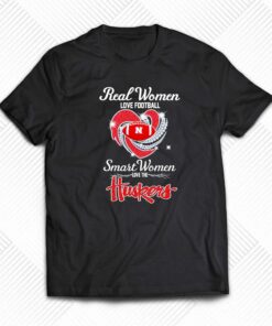 Nebraska Cornhuskers Real Women Love Football Smart Women Love The Huskers Diamond Love Shirt Nebraska Cornhuskers Real Women Love Football Smart Women Love The Huskers Diamond Love Shirt