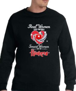 Nebraska Cornhuskers Real Women Love Football Smart Women Love The Huskers Diamond Love Shirt 3 Nebraska Cornhuskers Real Women Love Football Smart Women Love The Huskers Diamond Love Shirt 4 1