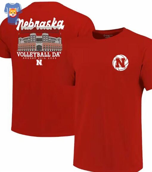 Nebraska Huskers 2023 Volleyball Day T-shirt