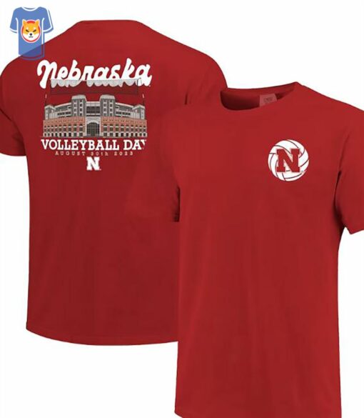 Nebraska Huskers 2023 Volleyball Day T-shirt