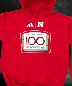 Nebraska Huskers Adidas Memorial Stadium 100th Anniversary Sideline Strategy Fresh T-shirt 2 Nebraska Huskers Adidas Memorial Stadium 100th Anniversary Sideline Strategy Fresh T shirt 3 1