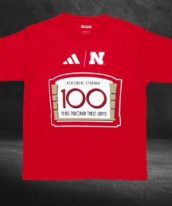 Nebraska Huskers Adidas Memorial Stadium 100th Anniversary Sideline Strategy Fresh T-shirt 3 Nebraska Huskers Adidas Memorial Stadium 100th Anniversary Sideline Strategy Fresh T shirt 4 1
