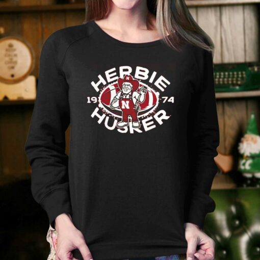 Nebraska Huskers Herbie Football Mascot T-shirt