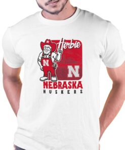 Nebraska Huskers Herbie Mascot T-shirt Nebraska Huskers Herbie Mascot T-shirt