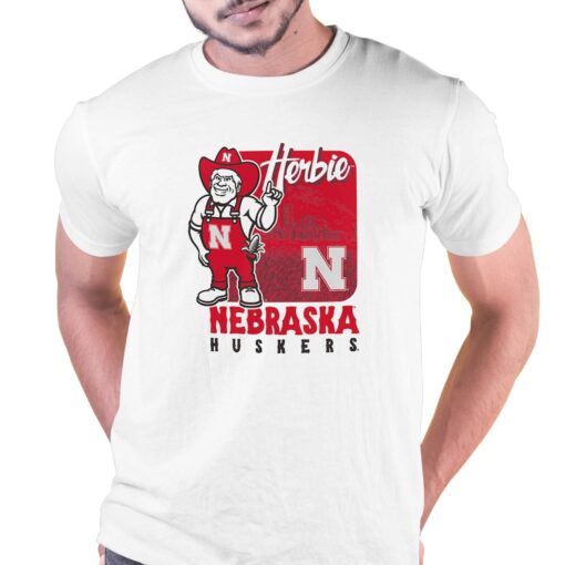 Nebraska Huskers Herbie Mascot T-shirt