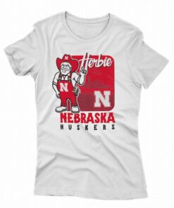 Nebraska Huskers Herbie Mascot T-shirt