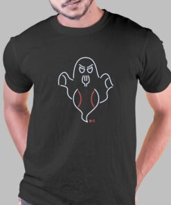 Neon Ghost Forkball Art Print T-shirt Neon Ghost Forkball Art Print T-shirt