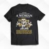 Never Underestimate A Woman Who Understand Hockey And Loves Boston Bruins 2023 Signatures Shirt