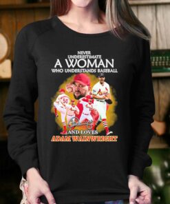 Never Underestimate A Woman Who Understands Baseball Adam Wainwright The Last Show 2023 Shirt 3 Never Underestimate A Woman Who Understands Baseball Adam Wainwright The Last Show 2023 Shirt 4 1