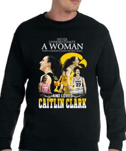 Never Underestimate A Woman Who Understands Basketball And Loves Catlin Clark T-shirt 3 Never Underestimate A Woman Who Understands Basketball And Loves Catlin Clark T shirt 4 1