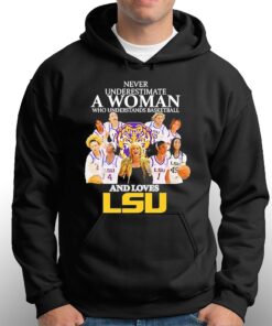 Never Underestimate A Woman Who Understands Basketball Team And Love Lsu Shirt 2 Never Underestimate A Woman Who Understands Basketball Team And Love Lsu Shirt 3 1
