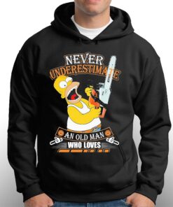 Never Underestimate An Old Man Who Loves The Simpsons Stihl Logo Shirt 2 Never Underestimate An Old Man Who Loves The Simpsons Stihl Logo Shirt 3 1