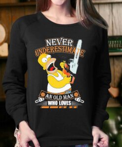 Never Underestimate An Old Man Who Loves The Simpsons Stihl Logo Shirt 3 Never Underestimate An Old Man Who Loves The Simpsons Stihl Logo Shirt 4 1