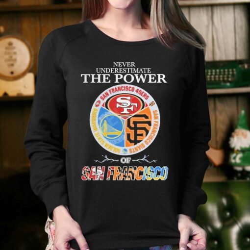 Never Underestimate The Power Of San Francisco Sports Teams Shirt