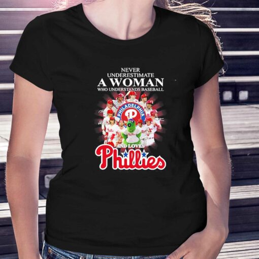 Never Underestimate Who Understands Basketball Team Philadelphia And Loves Phillies Shirt