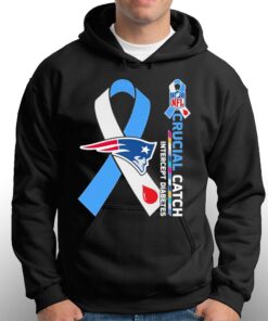 New England Patriots Crucial Catch Intercept Diabetes 2023 T-shirt 2 New England Patriots Crucial Catch Intercept Diabetes 2023 T shirt 3