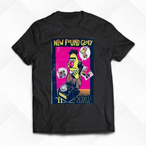 New Found Glory Dever 2023 Feb 11th The Oriental Theater Co Poster Shirt