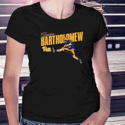 New In Pittsburgh Ncaa Football Gavin Bartholomew Caricature Shirt