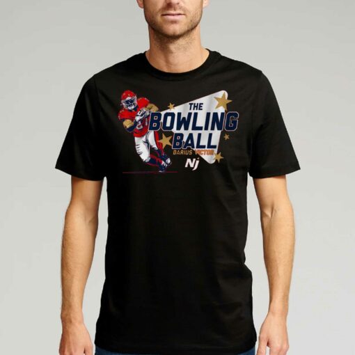 New Jersey Generals Darius Victor The Bowling Ball Shirt