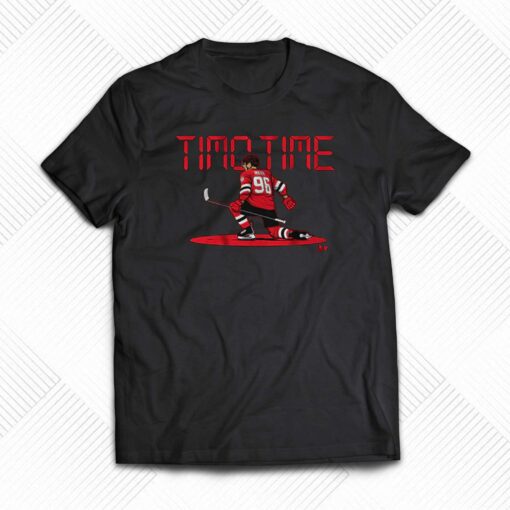 New Jersey Timo Meier Time T-shirt