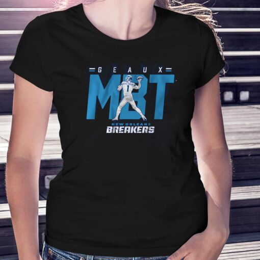 New Orleans Breakers Mcleod Bethel Thompson Geaux Mbt Shirt