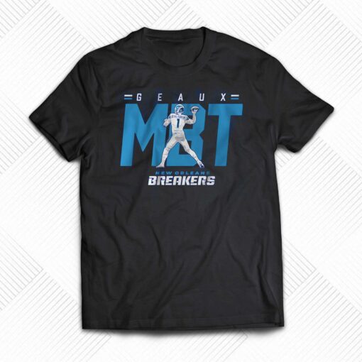 New Orleans Breakers Mcleod Bethel Thompson Geaux Mbt Shirt