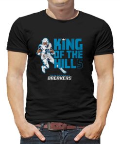 New Orleans Breakers Wes Hills King Of The Hills T-shirt