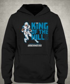 New Orleans Breakers Wes Hills King Of The Hills T-shirt 2 New Orleans Breakers Wes Hills King Of The Hills T shirt 3