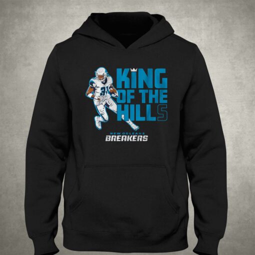 New Orleans Breakers Wes Hills King Of The Hills T-shirt