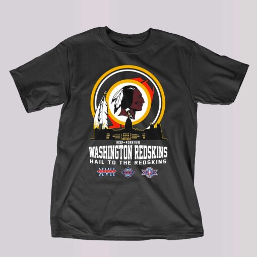 New Washington Redskins 1932-forever Hail To The Redskins T-shirt