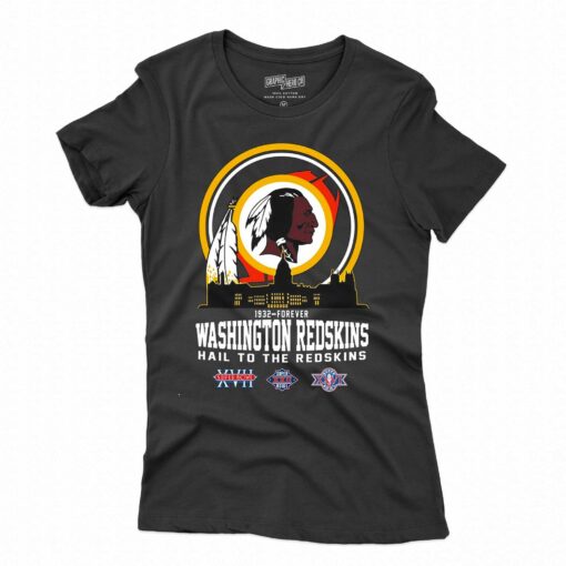 New Washington Redskins 1932-forever Hail To The Redskins T-shirt