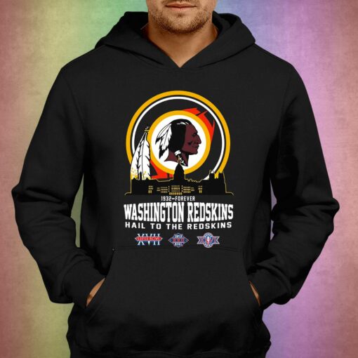 New Washington Redskins 1932-forever Hail To The Redskins T-shirt