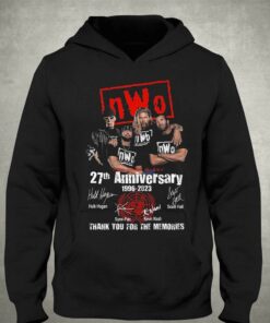 New World Order 27th Anniversary 1996 2023 Thank You For The Memories T shirt 3
