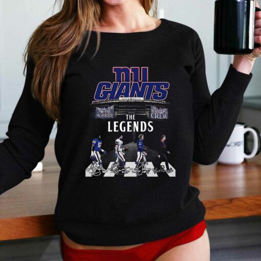 New York Gians Thank You For The Memories Big Blue Wrecking The Legends T-shirt